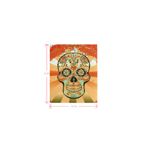 psychedelic Pop Skull 317K by JamColors