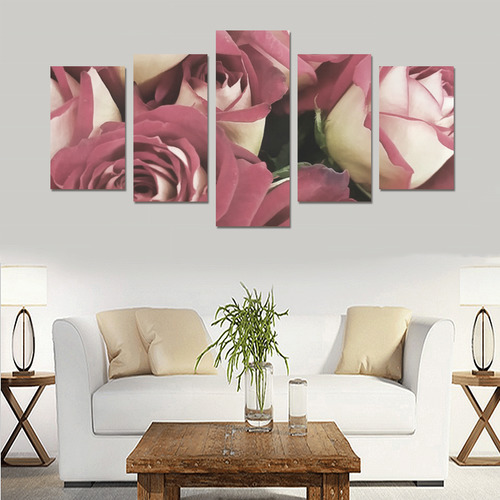 red edges 2 Canvas Print Sets C (No Frame)