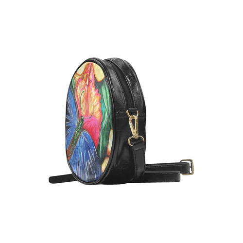 Butterfly Life Round Sling Bag (Model 1647)