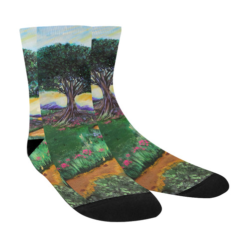 Tree Of Imagination Crew Socks