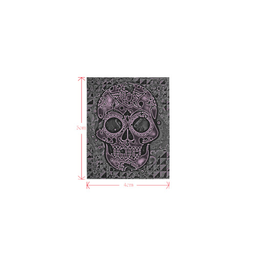 skull pink Logo for Men&Kids Clothes (4cm X 5cm)