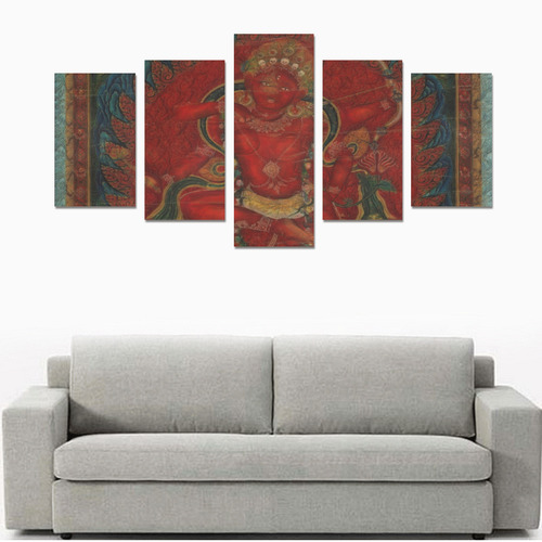 Kurukulla From Tibetan Buddhism Canvas Print Sets C (No Frame)
