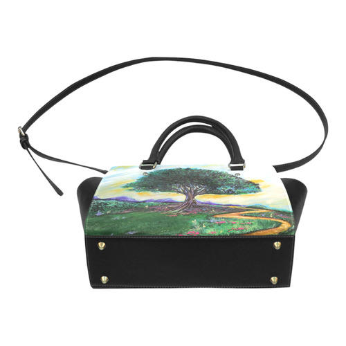 Tree Of Imagination Classic Shoulder Handbag (Model 1653)