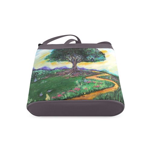 Tree Of Imagination Crossbody Bags (Model 1613)