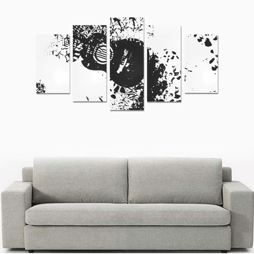 Acoustic Twist Canvas Print Sets A (No Frame)