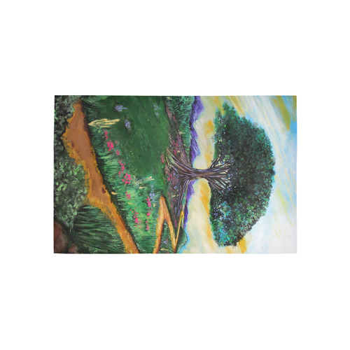 Tree Of Imagination Area Rug 5'x3'3''