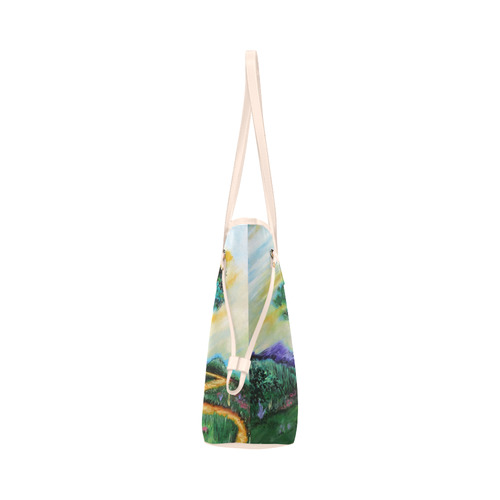Tree Of Imagination Clover Canvas Tote Bag (Model 1661)