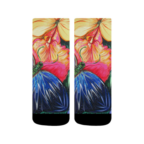 Butterfly Life Quarter Socks