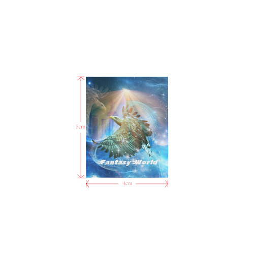 Wonderful eagle in the universe