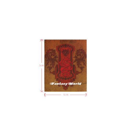 The red chinese dragon