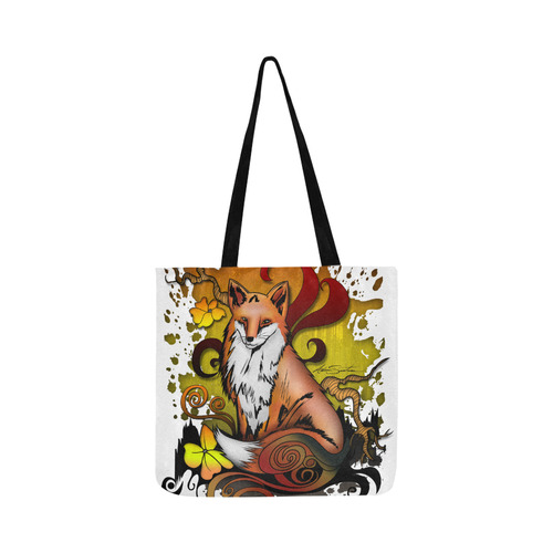 Outdoor Fox Reusable Shopping Bag Model 1660 (Two sides)