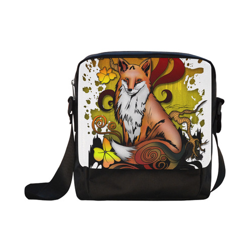 Outdoor Fox Crossbody Nylon Bags (Model 1633)