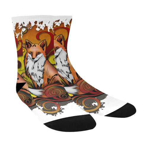 Outdoor Fox Crew Socks