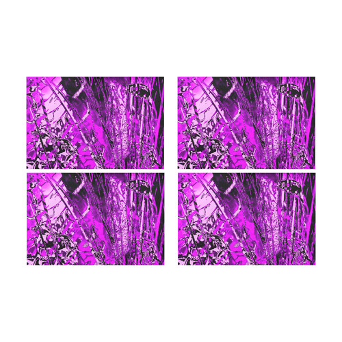 Purple Dream Place Mats Four Pack Placemat 12’’ x 18’’ (Set of 4)