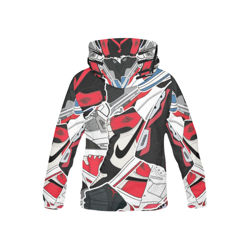 Kids MJ LHK Hoodie All Over Print Hoodie for Kid (USA Size) (Model H13)