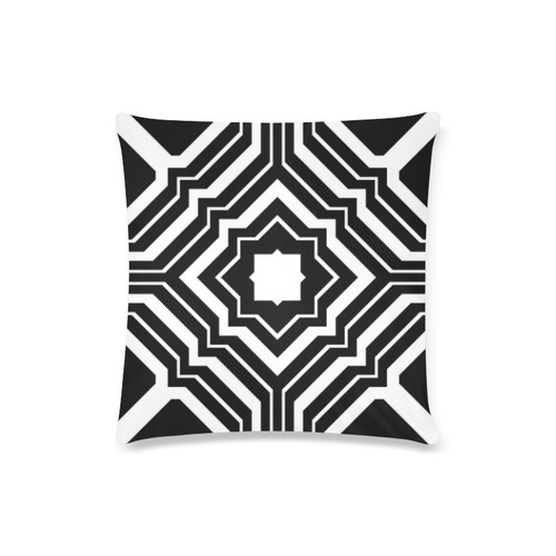 black white3000ff Custom Zippered Pillow Case 16"x16"(Twin Sides)