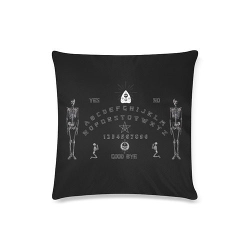 Gothic Ouija Witchboard Custom Zippered Pillow Case 16"x16"(Twin Sides)