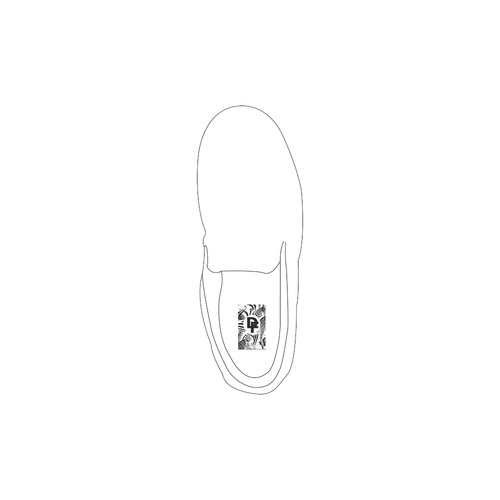 DF Zebra Logo Private Brand Tag on Shoes Inner (3cm X 5cm)