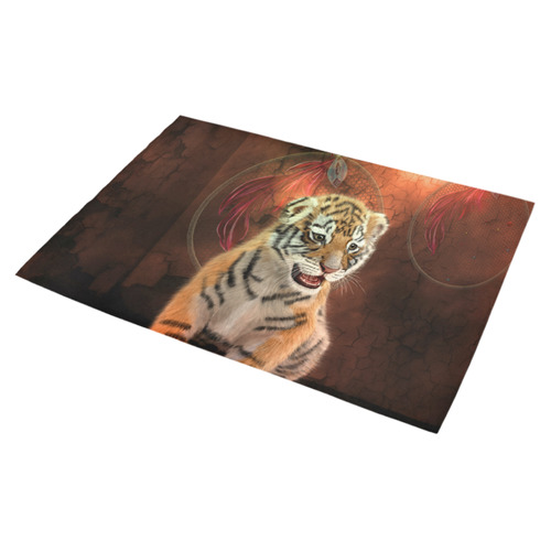 Cute little tiger Azalea Doormat 30" x 18" (Sponge Material)