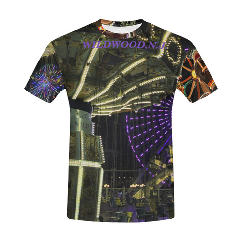 WOODIN All Over Print T-Shirt for Men (USA Size) (Model T40)
