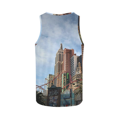 VEGA$$ All Over Print Tank Top for Women (Model T43)