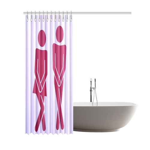 great haste-funny by JamColors Shower Curtain 69"x84"