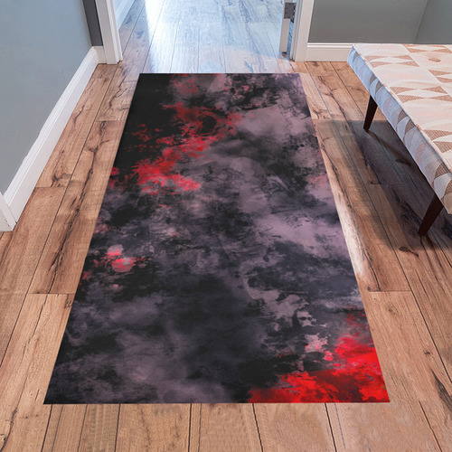 abstraction colors Area Rug 7'x3'3''