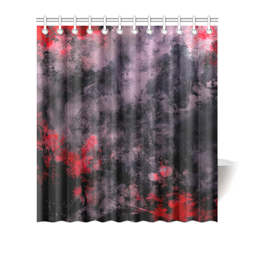 abstraction colors Shower Curtain 66"x72"