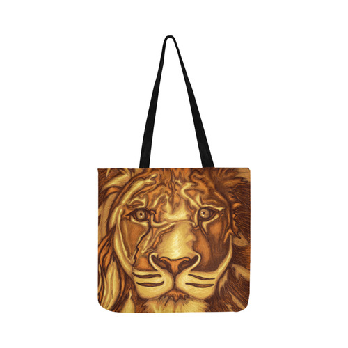 Lion Reusable Shopping Bag Model 1660 (Two sides)