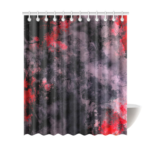 abstraction colors Shower Curtain 72"x84"