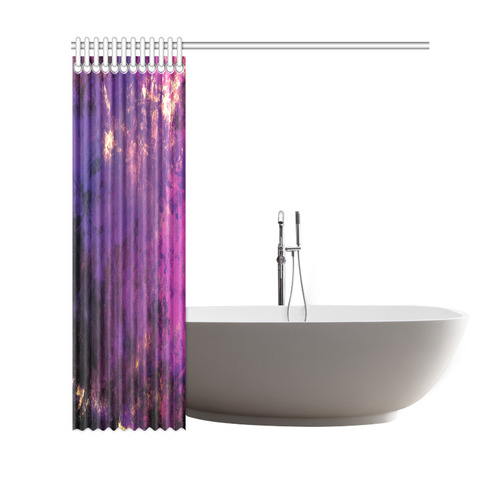 abstraction colors Shower Curtain 69"x70"