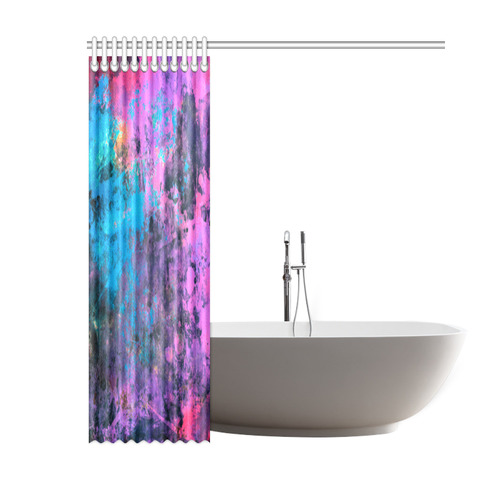 abstraction colors Shower Curtain 60"x72"