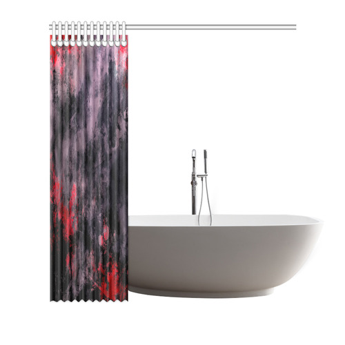 abstraction colors Shower Curtain 66"x72"