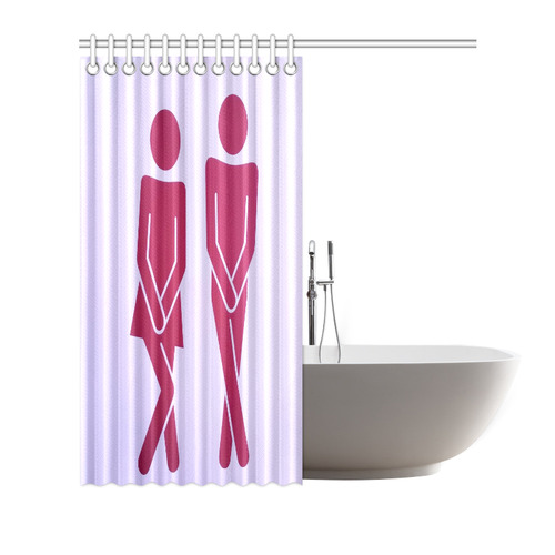 great haste-funny by JamColors Shower Curtain 72"x72"