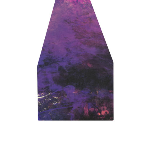 abstraction colors Table Runner 16x72 inch