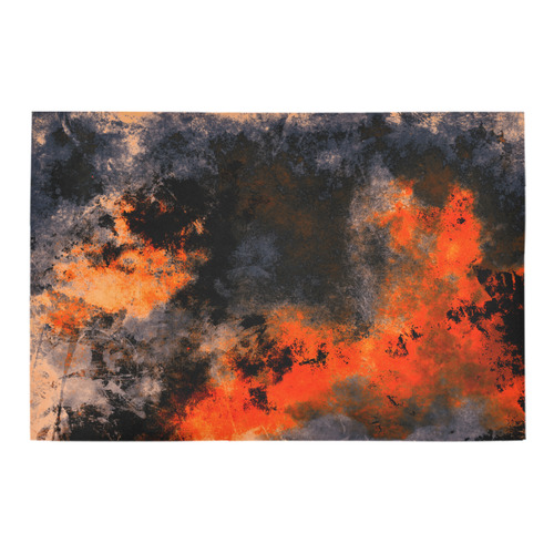 abstraction colors Azalea Doormat 24" x 16" (Sponge Material)