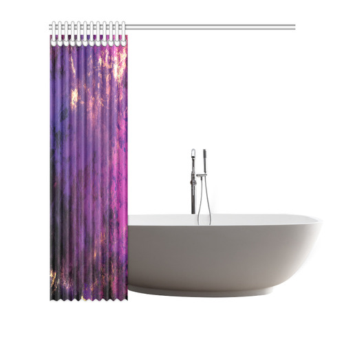 abstraction colors Shower Curtain 66"x72"