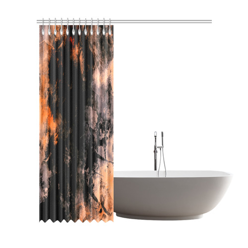 abstraction colors Shower Curtain 72"x84"