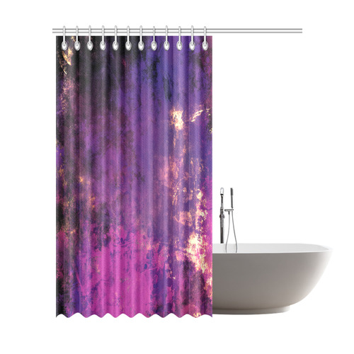 abstraction colors Shower Curtain 72"x84"