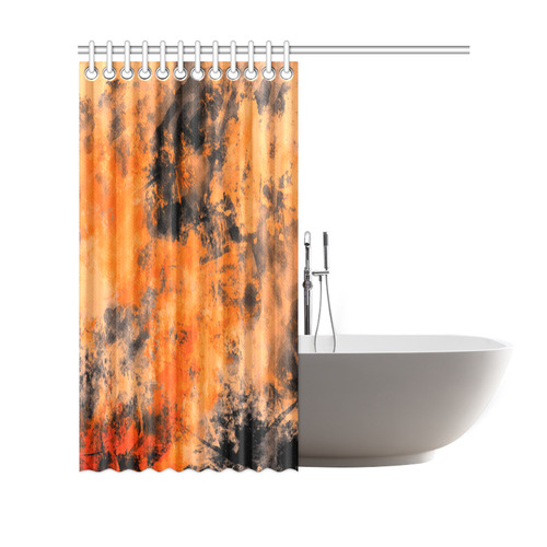 abstraction colors Shower Curtain 69"x70"