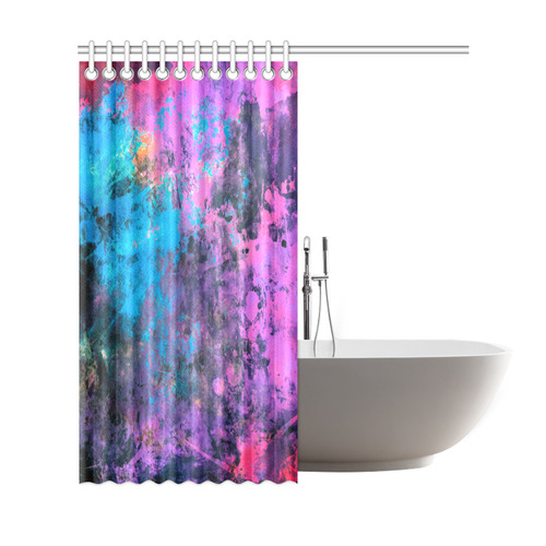 abstraction colors Shower Curtain 69"x72"