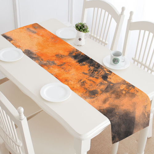 abstraction colors Table Runner 16x72 inch