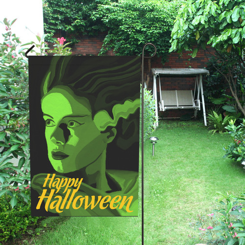 Bride of Frankenstein Garden Flag 28''x40'' （Without Flagpole）