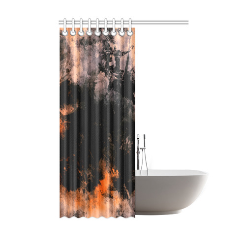 abstraction colors Shower Curtain 48"x72"