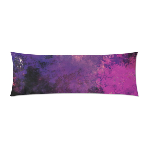 abstraction colors Custom Zippered Pillow Case 21"x60"(Two Sides)