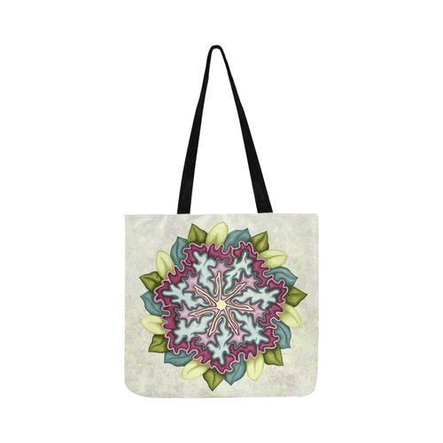 Mandala Flower Reusable Shopping Bag Model 1660 (Two sides)