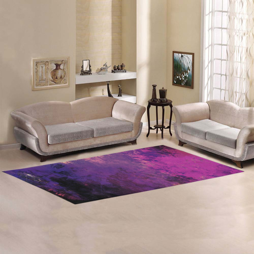 abstraction colors Area Rug 9'6''x3'3''