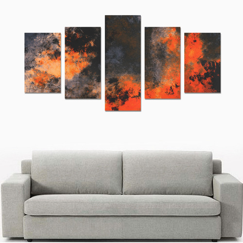 abstraction colors Canvas Print Sets C (No Frame)