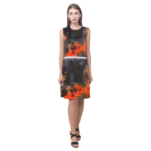 abstraction colors Eos Women's Sleeveless Dress (Model D01)