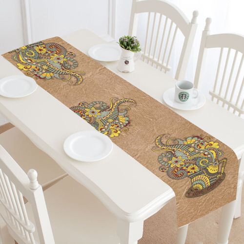 for coffee lovers Table Runner 16x72 inch